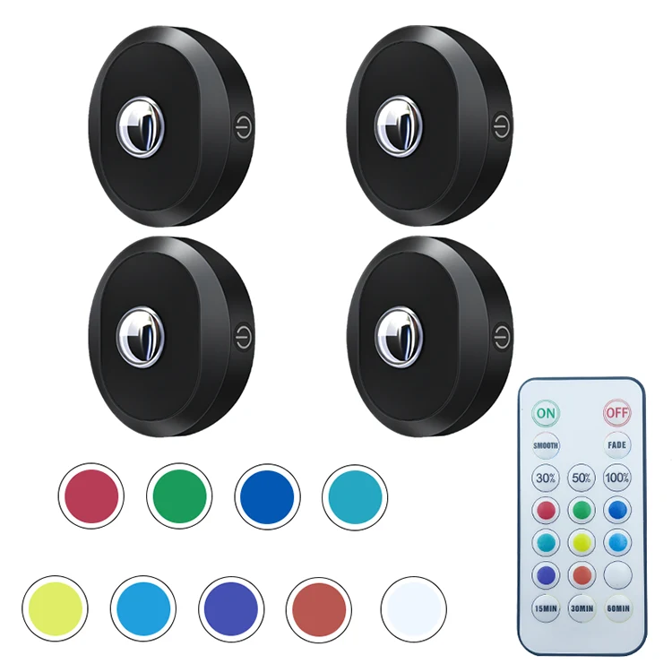 RGB spalvų keitimas LED po spintelės žibintais